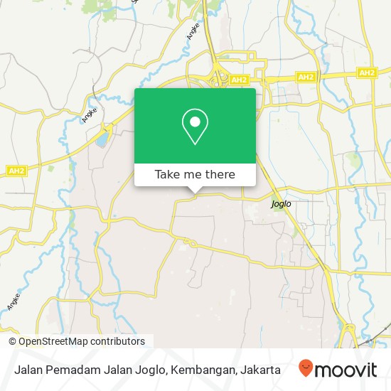 Jalan Pemadam Jalan Joglo, Kembangan map