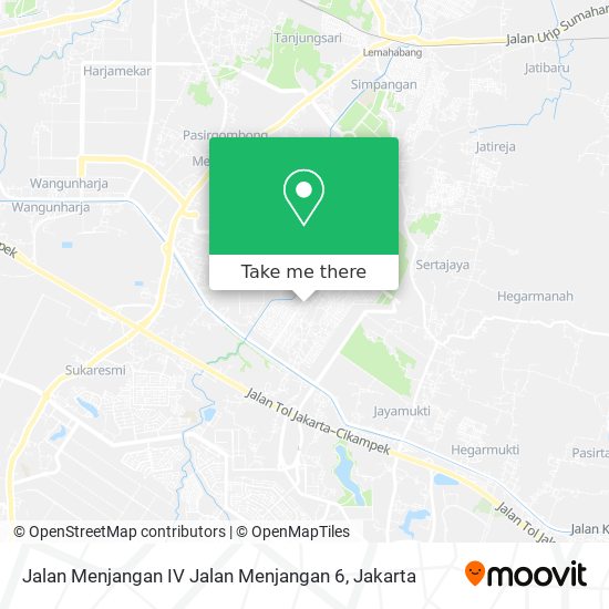 Jalan Menjangan IV Jalan Menjangan 6 map