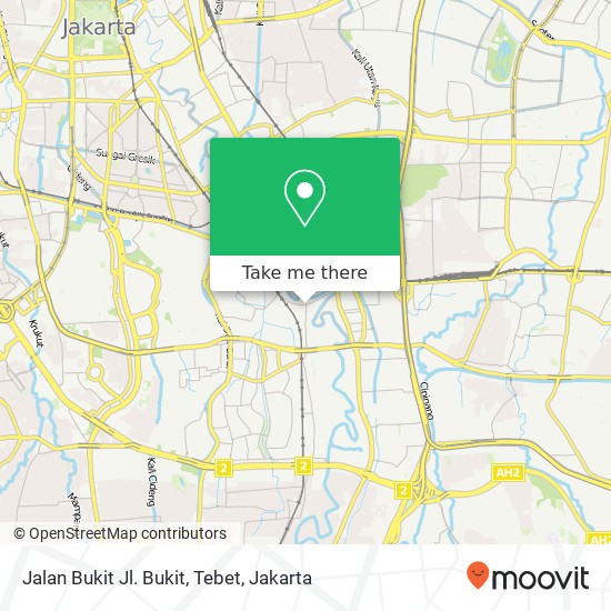 Jalan Bukit Jl. Bukit, Tebet map