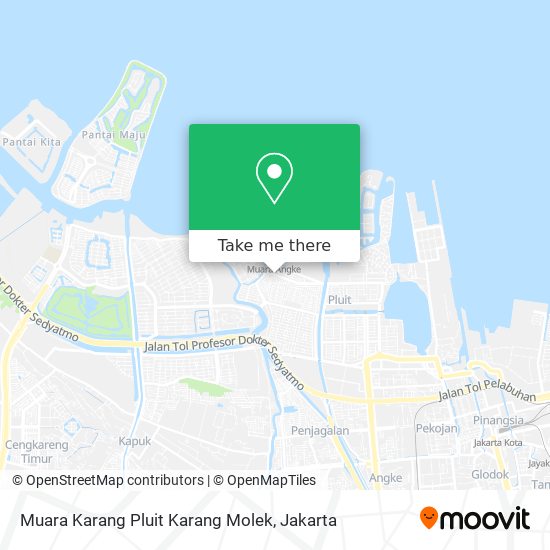 Muara Karang Pluit Karang Molek map