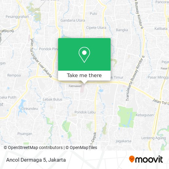 Ancol Dermaga 5 map