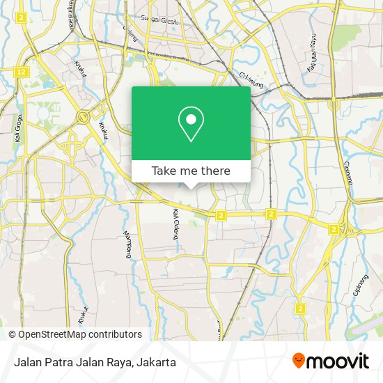 Jalan Patra Jalan Raya map