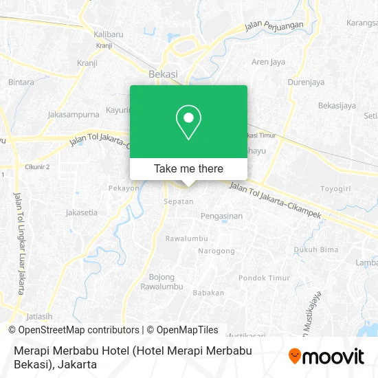 Merapi Merbabu Hotel map