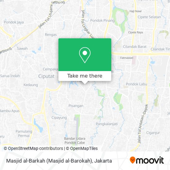 Masjid al-Barkah (Masjid al-Barokah) map