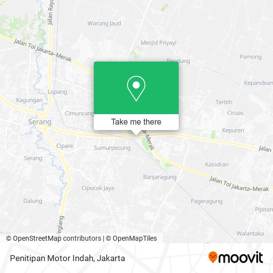 Penitipan Motor Indah, Jalan Jenderal Sudirman map