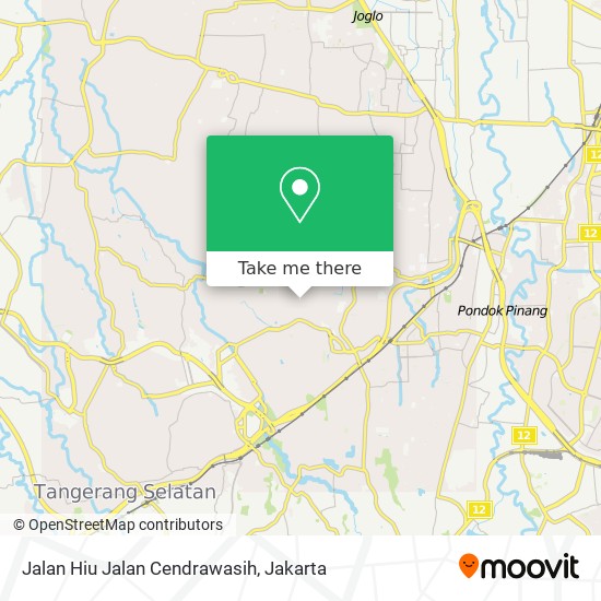 Jalan Hiu Jalan Cendrawasih map