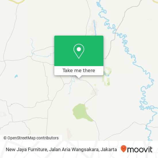 New Jaya Furniture, Jalan Aria Wangsakara map