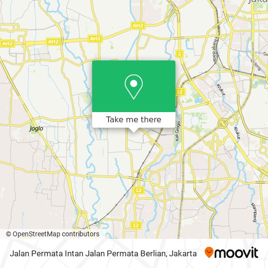 Jalan Permata Intan Jalan Permata Berlian map