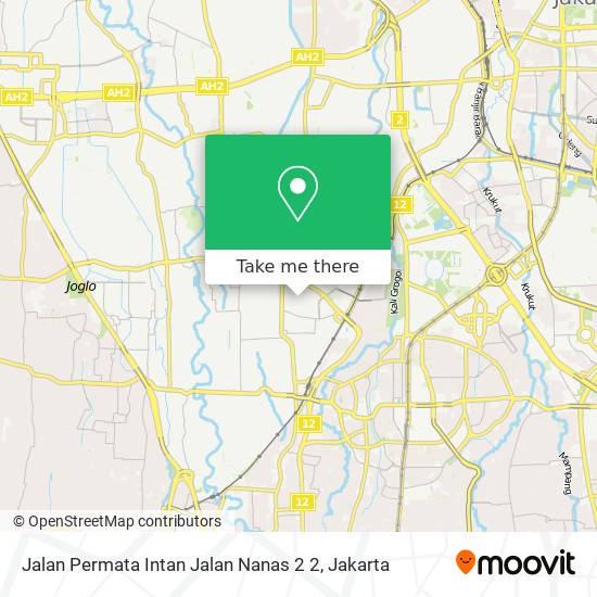 Jalan Permata Intan Jalan Nanas 2 2 map