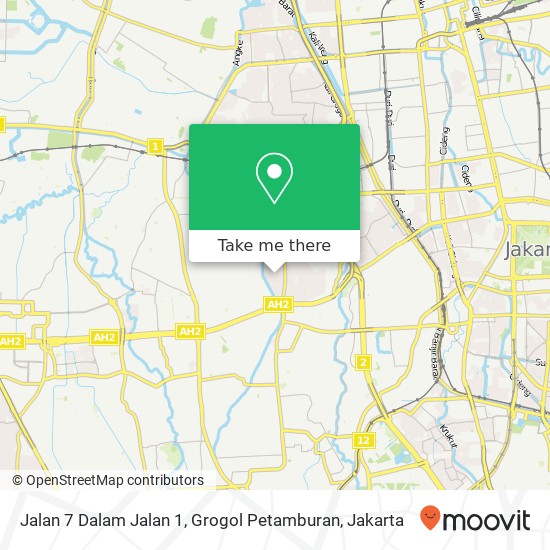 Jalan 7 Dalam Jalan 1, Grogol Petamburan map