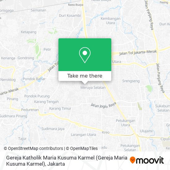 Gereja Katholik Maria Kusuma Karmel map