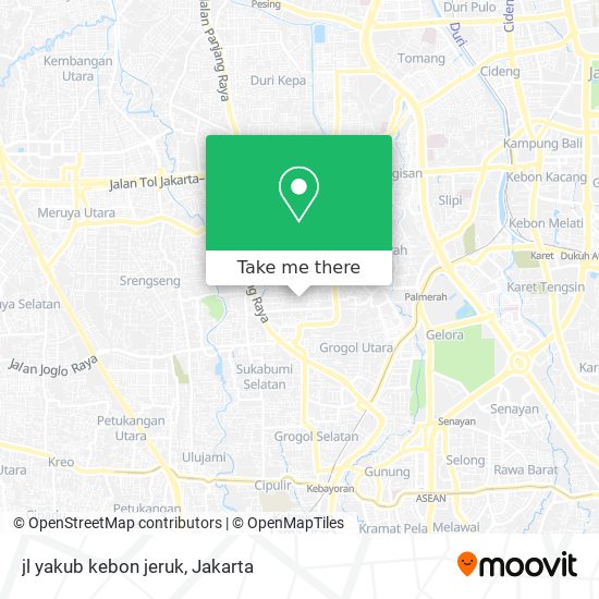 jl yakub kebon jeruk map