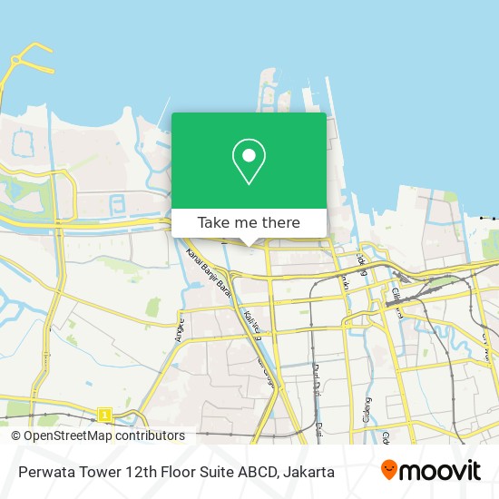 Perwata Tower 12th Floor Suite ABCD map