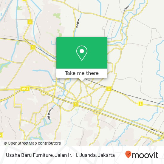 Usaha Baru Furniture, Jalan Ir. H. Juanda map