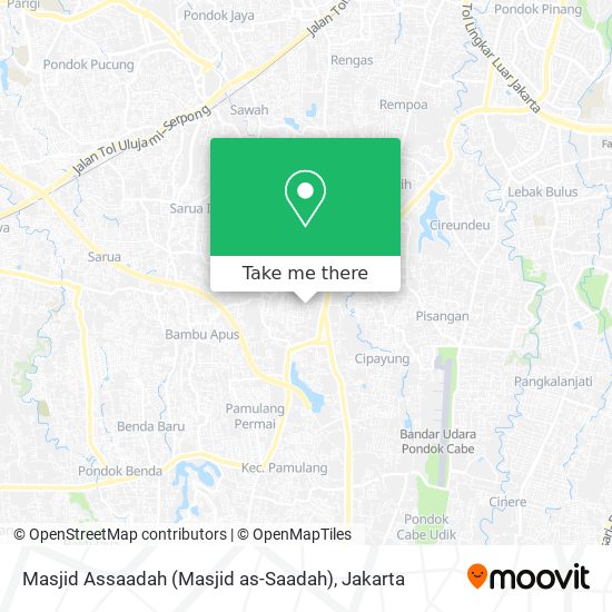 Masjid Assaadah (Masjid as-Saadah) map