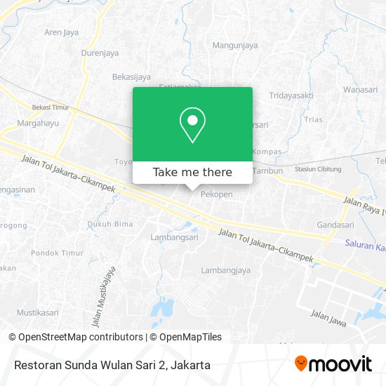 Restoran Sunda Wulan Sari 2 map