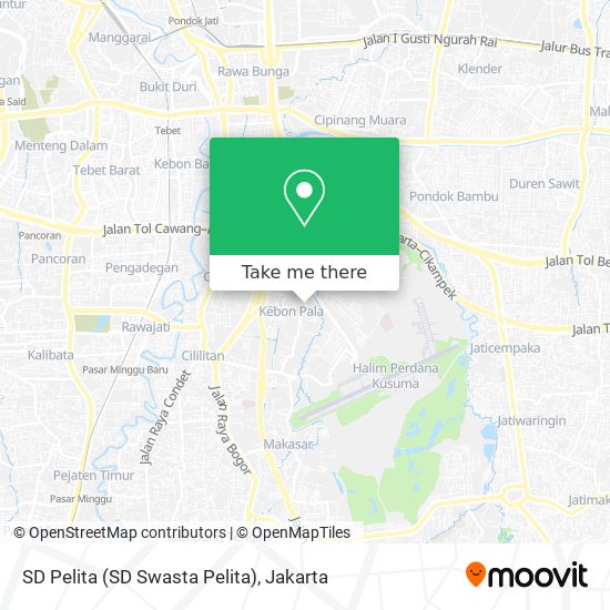 SD Pelita (SD Swasta Pelita) map