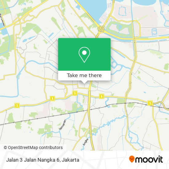 Jalan 3 Jalan Nangka 6 map