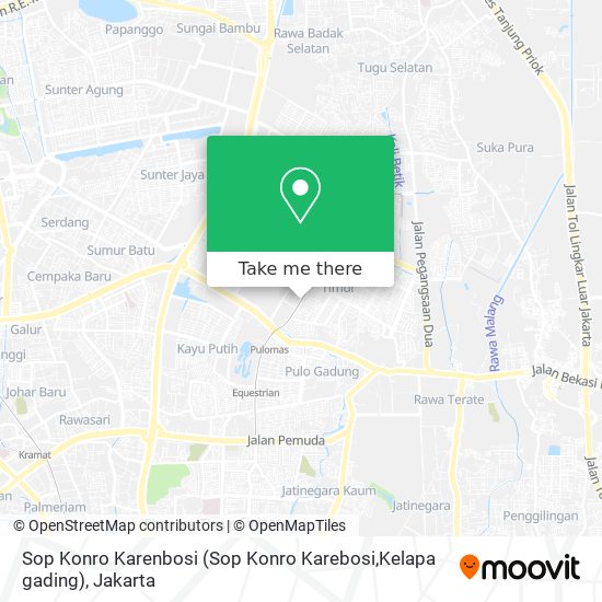 Sop Konro Karenbosi (Sop Konro Karebosi,Kelapa gading) map