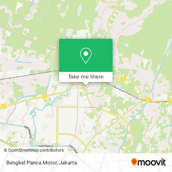 Bengkel Panca Motor map