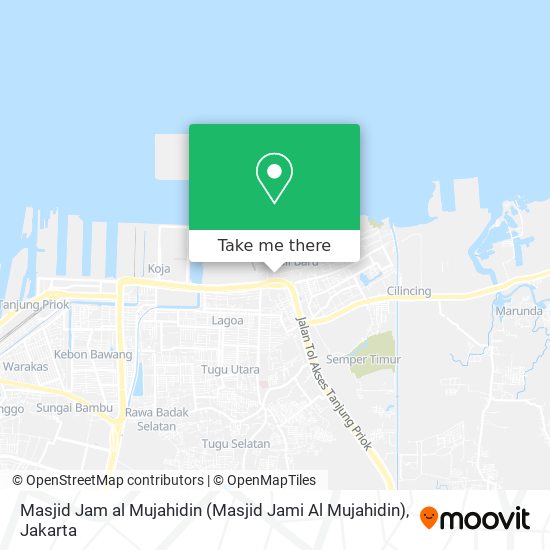 Masjid Jam al Mujahidin (Masjid Jami Al Mujahidin) map