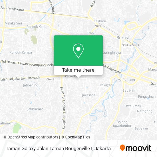 Taman Galaxy Jalan Taman Bougenville I map