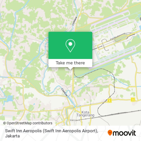 Swift Inn Aeropolis map