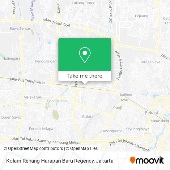 Kolam Renang Harapan Baru Regency map