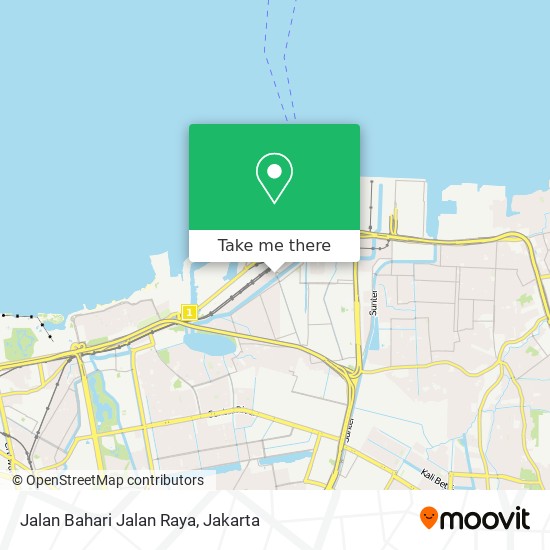 Jalan Bahari Jalan Raya map