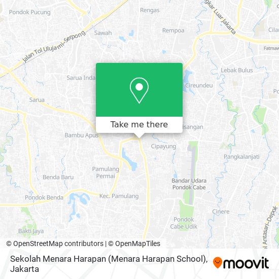 Sekolah Menara Harapan (Menara Harapan School) map