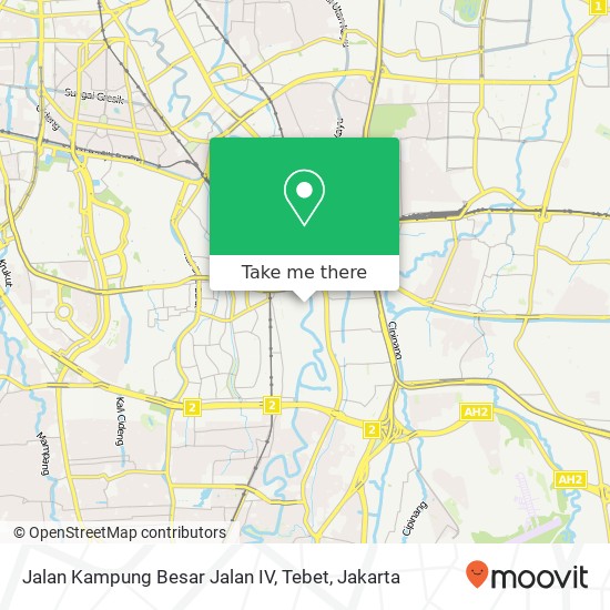 Jalan Kampung Besar Jalan IV, Tebet map