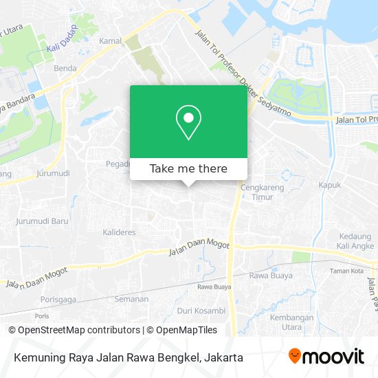 Kemuning Raya Jalan Rawa Bengkel map