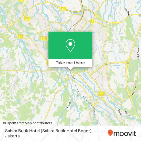 Sahira Butik Hotel map