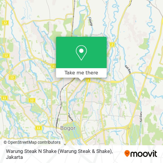 Warung Steak N Shake map