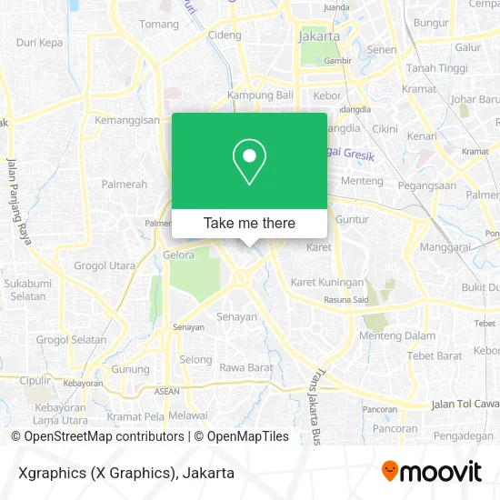 Xgraphics (X Graphics) map
