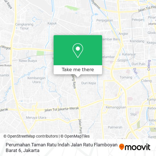 Perumahan Taman Ratu Indah Jalan Ratu Flamboyan Barat 6 map