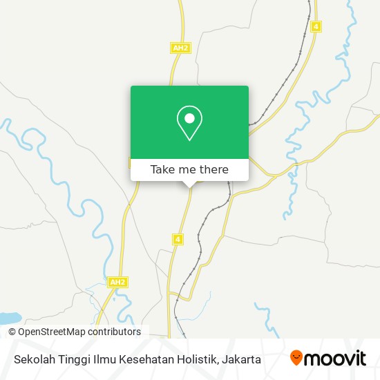 Sekolah Tinggi Ilmu Kesehatan Holistik map