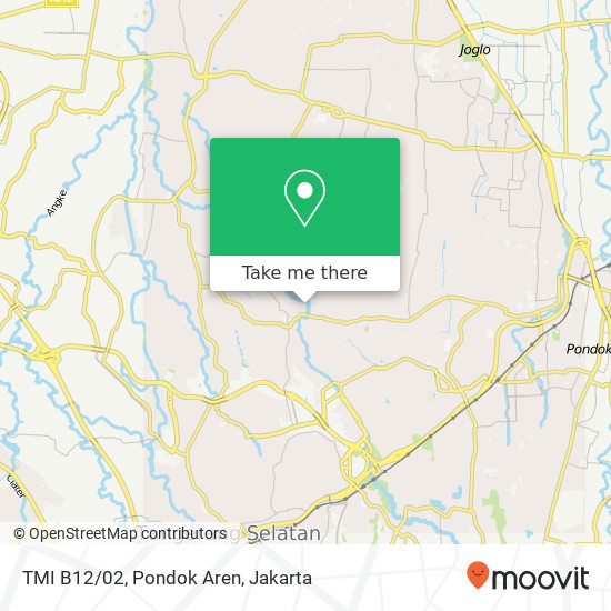 TMI B12/02, Pondok Aren map