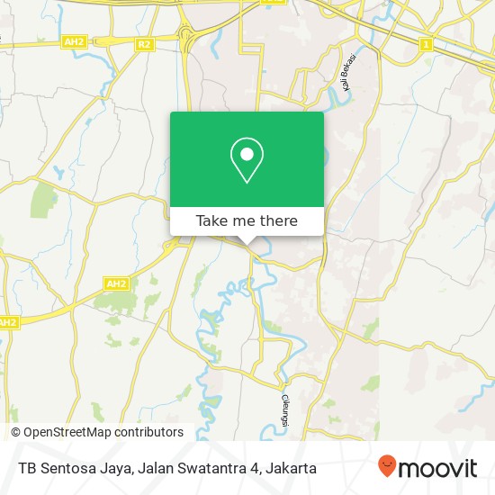 TB Sentosa Jaya, Jalan Swatantra 4 map