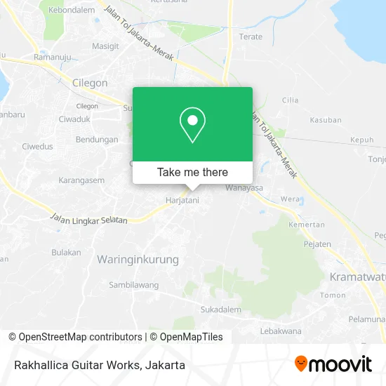 Rakhallica Guitar Works map
