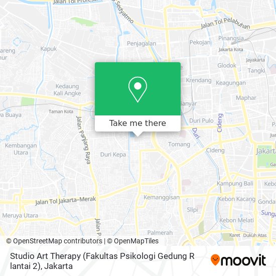 Studio Art Therapy (Fakultas Psikologi Gedung R lantai 2) map