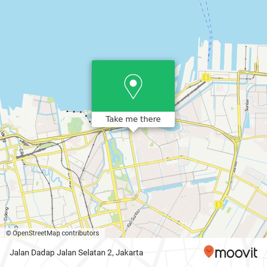 Jalan Dadap Jalan Selatan 2 map