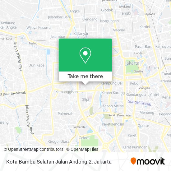 Kota Bambu Selatan Jalan Andong 2 map