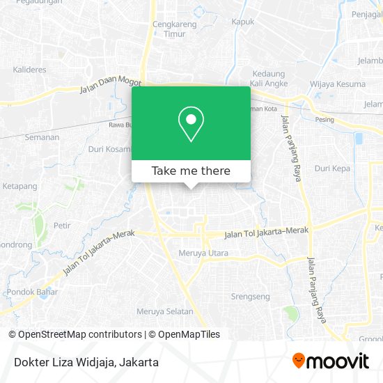 Dokter Liza Widjaja map