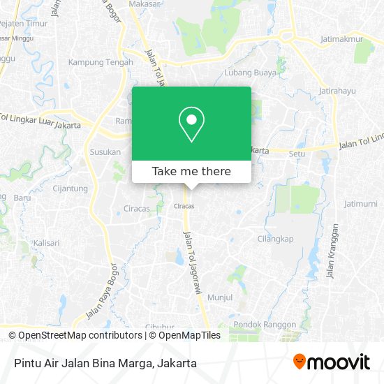 Pintu Air Jalan Bina Marga map