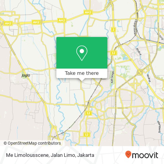 Me Limolousscene, Jalan Limo map