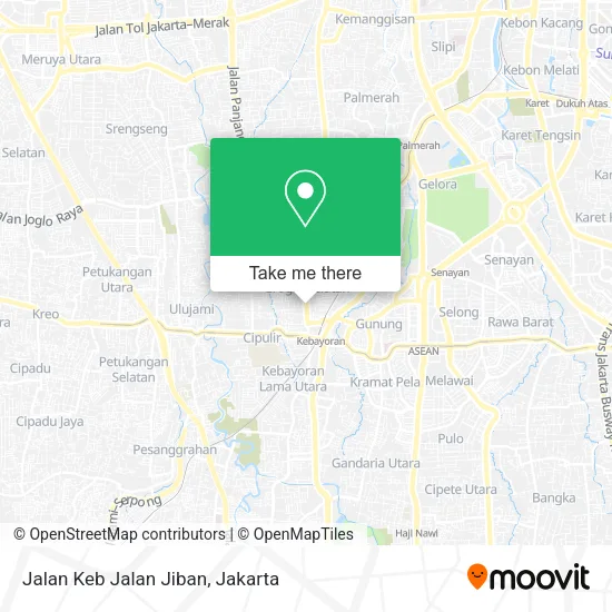 Jalan Keb Jalan Jiban map