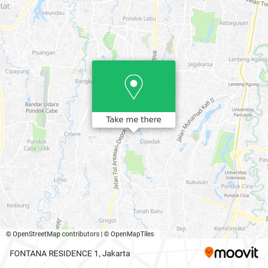 FONTANA RESIDENCE 1 map