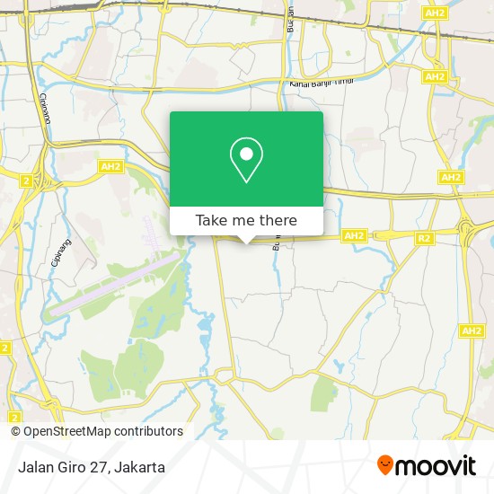 Jalan Giro 27 map