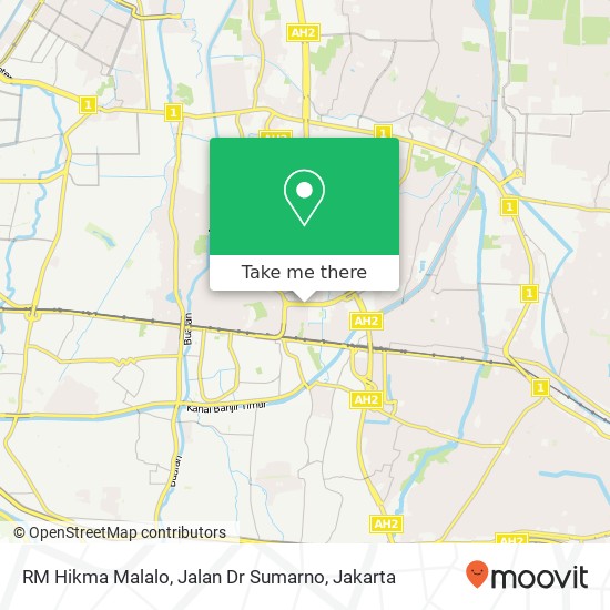 RM Hikma Malalo, Jalan Dr Sumarno map